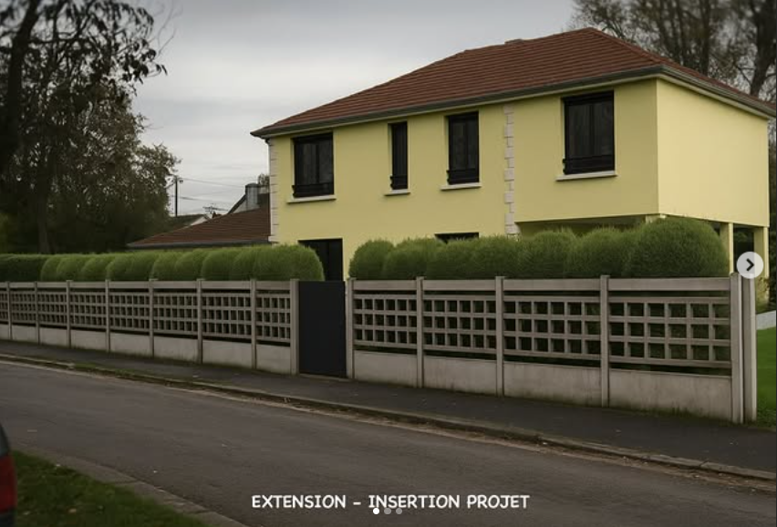 Architecte DPLG HMONP Permis de construire demande d'autorisation extension