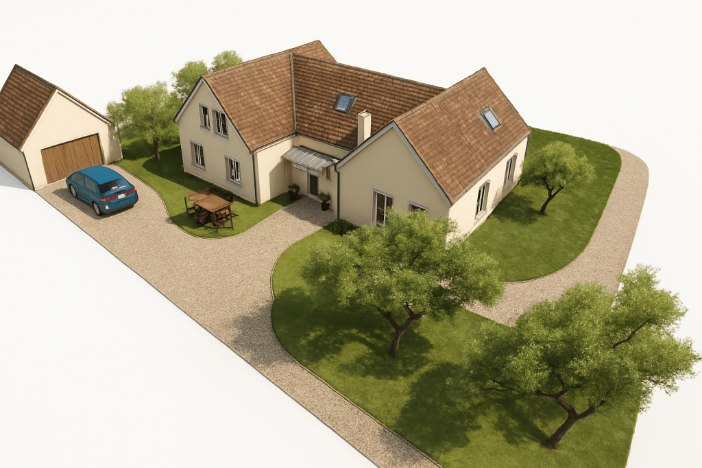 Maison neuve Architecte Val de Marne HMONP DPLG demande d'autorisation permis de construire